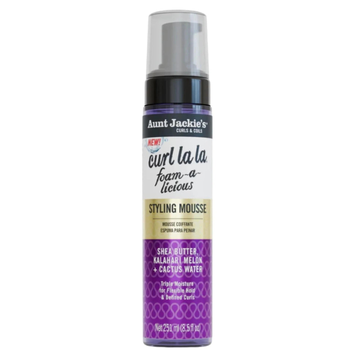 Aunt Jackie's Curl La La Foam-A-Licious Espuma de Peinado 251 ml