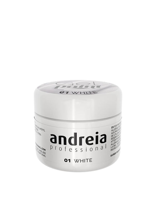 Andreia  Profesional Gel Paint para decoración de uñas 4ml - Blanco