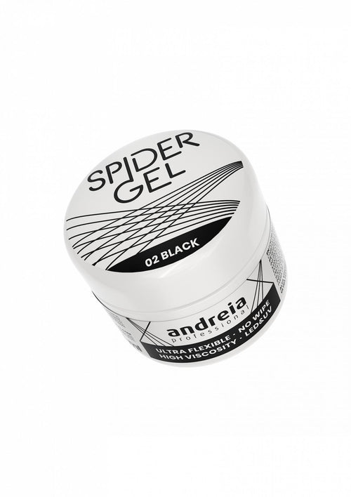 Andreia  Profesional Spider gel para Decoración de uñas 4grs 02 Negro