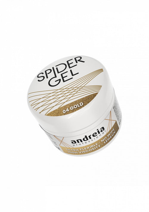Andreia  Profesional Spider gel para Decoración de uñas 4grs 04 - Gold