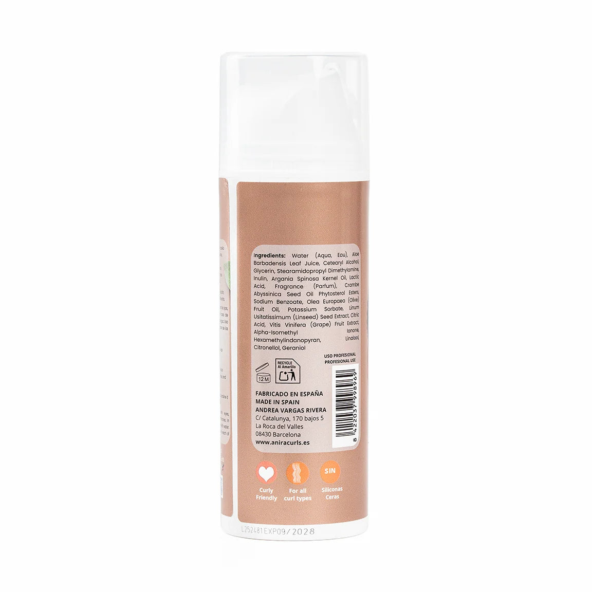 Anira Curls Curly Prep Cream - Glossy Base 150ml