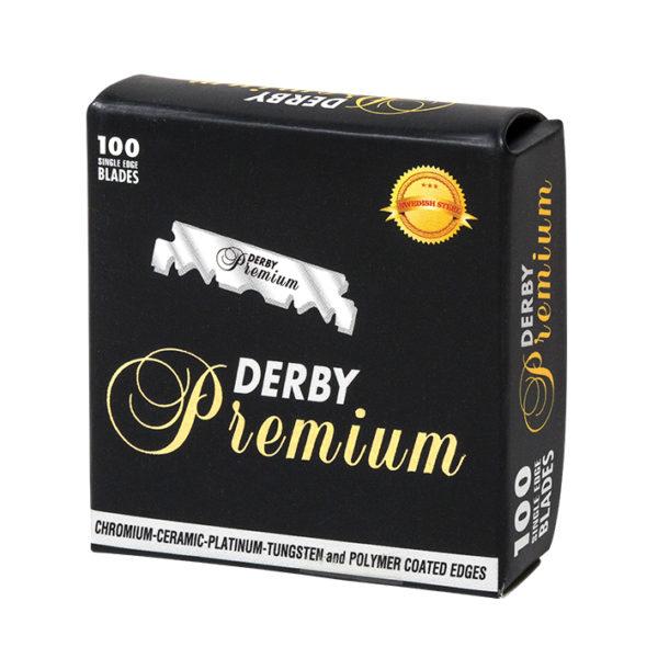 Cuchillas de afeitar desechables Derby Premium caja 100 uds.