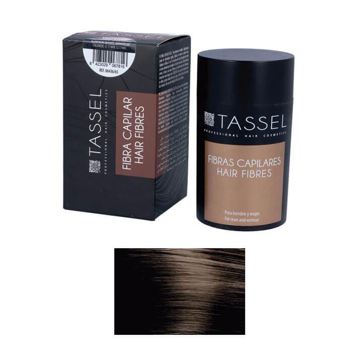 Tassel Fibra Capilar Castaño Oscuro 22g