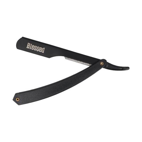 Blessed Navaja de carril Mango Plastico Negro