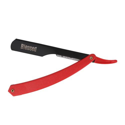 Blessed Navaja de carril Mango Plastico Rojo