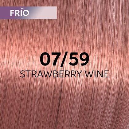 Wella - Coloración SHINEFINITY 07/59 Rubio Medio Caoba Cendré 60 ml
