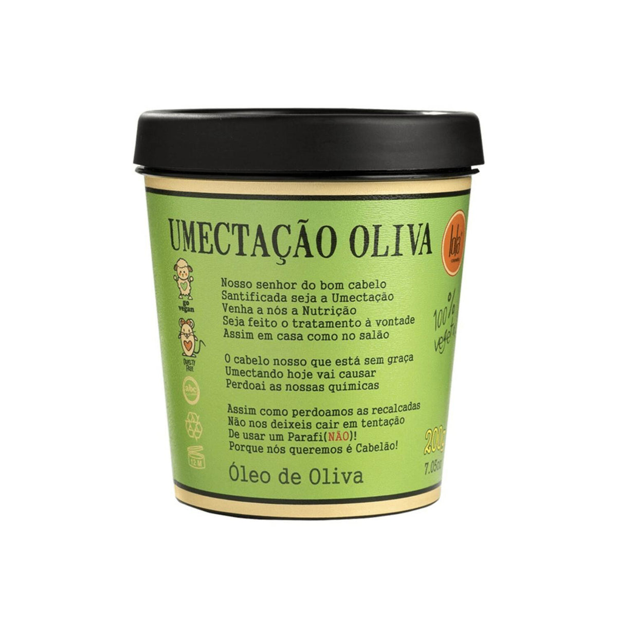 Lola Cosmetics  Mascarilla Humectación Oliva 200g
