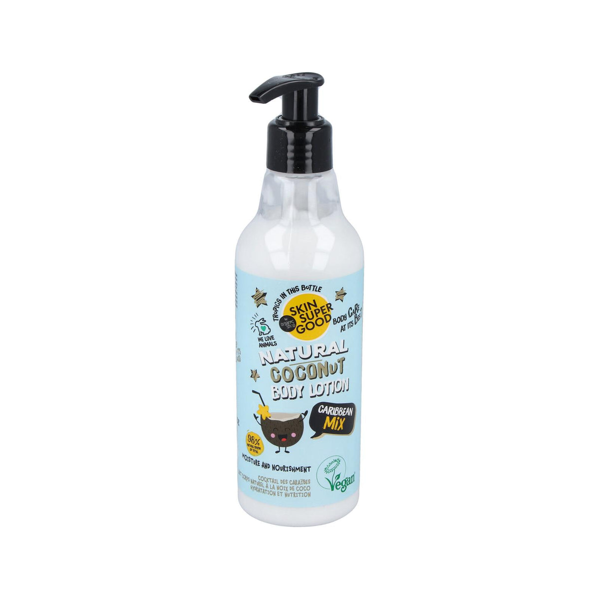 Loción Corporal Natural de Coco 250mL