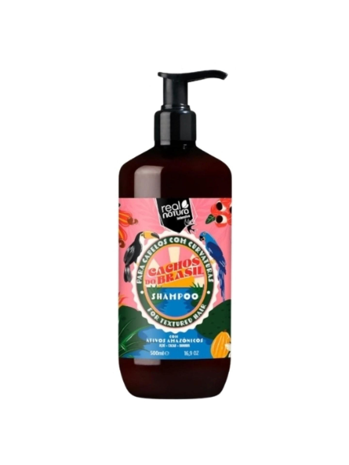 Real Natura Champú Sin Sal Cachos de Brasil Real Natura 500 ml