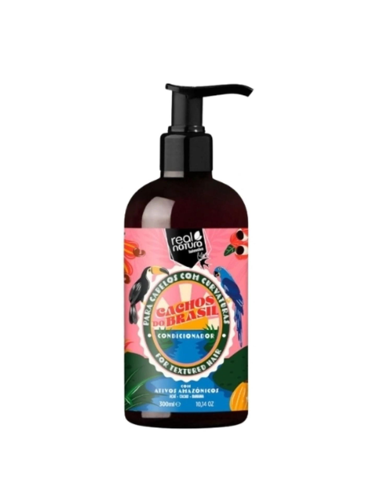 Real Natura Acondicionador Sin Sal Cachos de Brasil Real Natura 300 ml