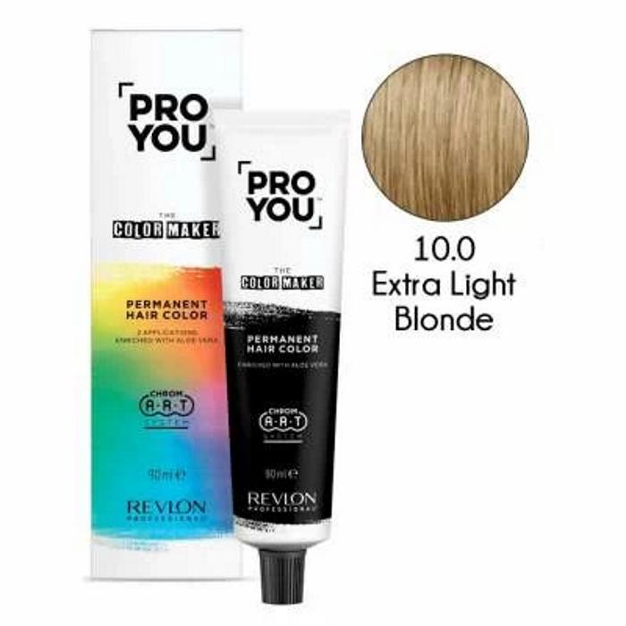 Revlon ProYou The Color Maker Tinte para el Cabello Permanente 90Ml Nº 10.0 EXTRA LIGHT BLONDE