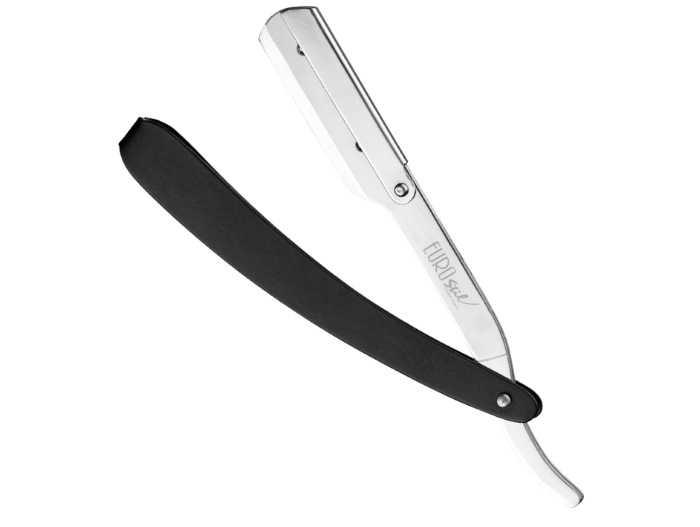 Eurostil Navaja Afeitar Mango Negra - 04544