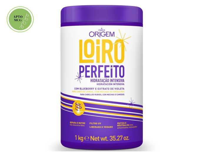ORIGEM Cr. de Hidratacao Intensiva Loiro Perfeito 1Kg