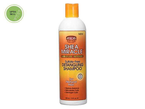 African Pride Shea Butter Miracle Detangling Shampoo 12oz