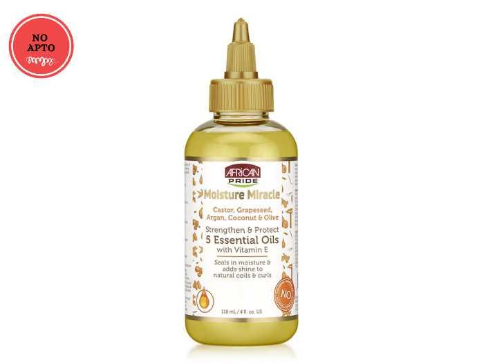 African Pride Moist Miracle 5 Essential Oils 4oz