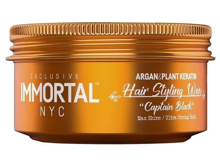 IMMORTAL Argan & Keratin Hair Wax Captain Black 150ml