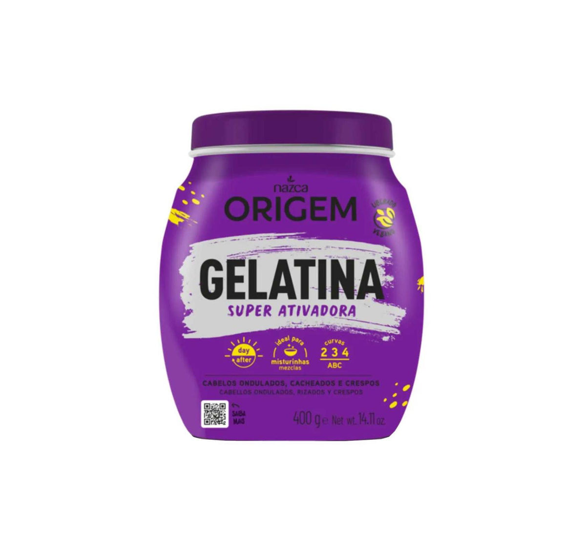 ORIGEM Gelatina Super Ativadora Cond. 400gr