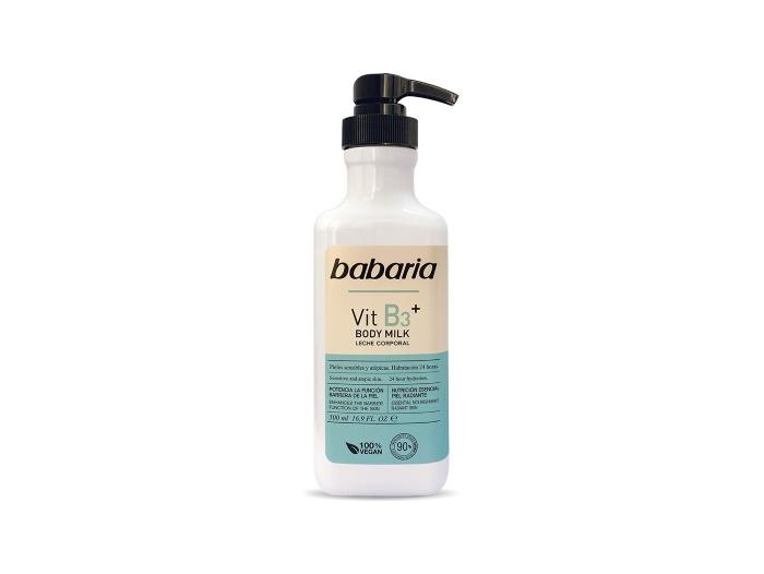 Babaria Leche Corporal Body Milk Vit B3 - 500mL