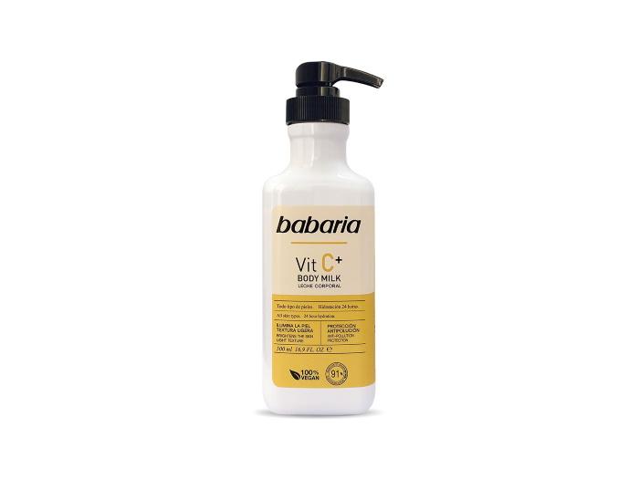 Babaria Leche Corporal Body Milk Vit C - 500mL