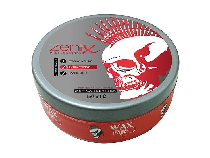 Zenix Hair Wax Extra Strong - Shine 150ml
