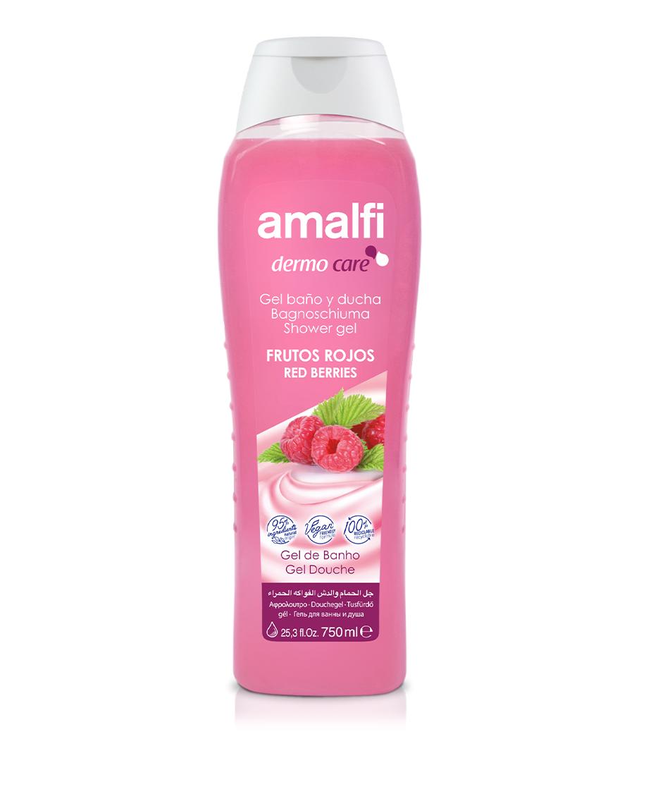 Amalfi Gel Baño & Ducha Frutos Rojos 750ml