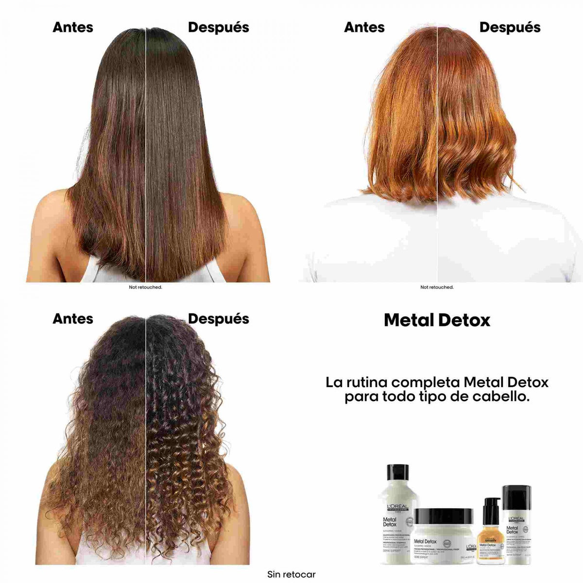 L’ORÉAL Serie Expert Champú Anti-Metales Metal Detox 1000Ml - Refill