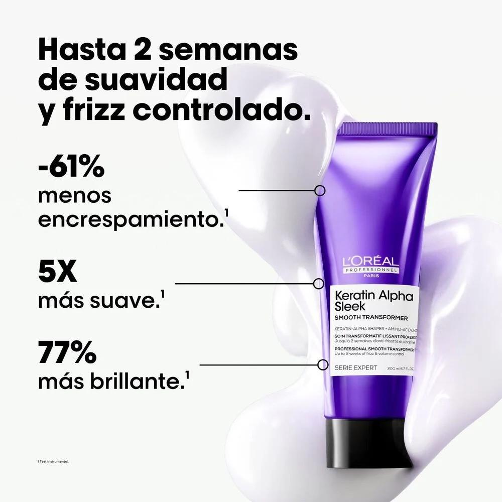 Loreal Keratin Alpha Sleek Tratmiento 200ml