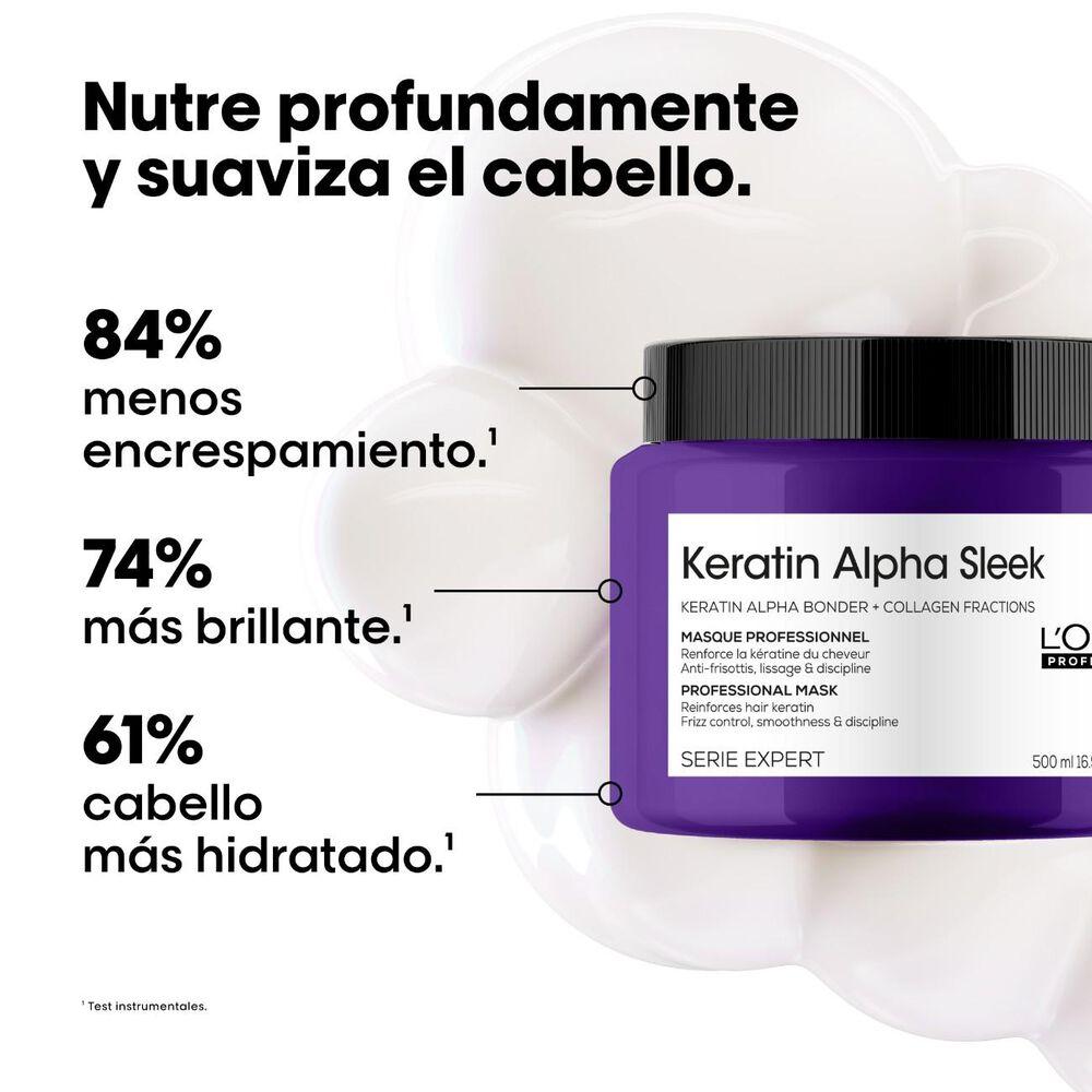 Loreal Keratin Alpha Sleek Mascarilla 500ml
