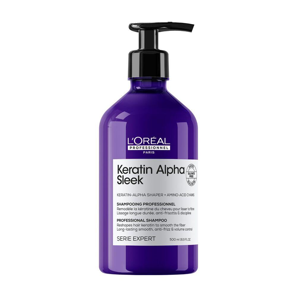 Loreal Keratin Alpha Sleek champu 500ml
