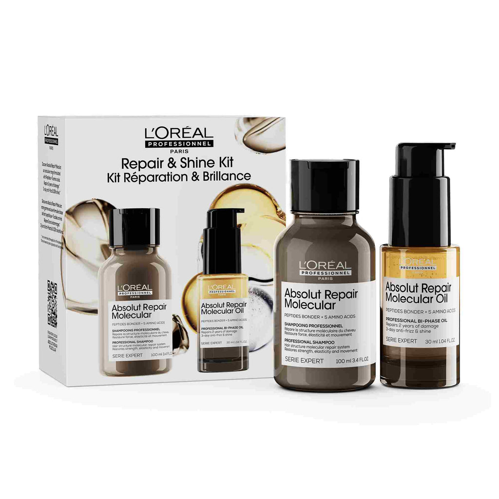 L’Oréal Professionnel Absolut Repair Molecular Set Duo Mini – Champú + Aceite