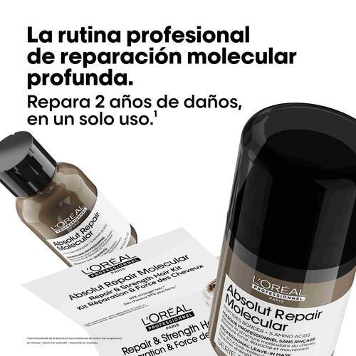 L’Oréal Professionnel Absolut Repair Molecular Set Duo Mini – Champú + Leave In