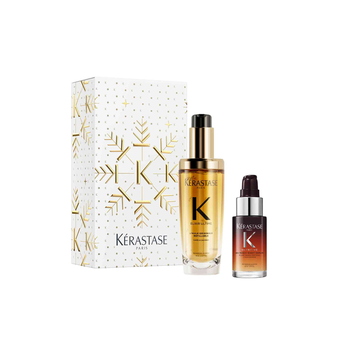 Kérastase Coffret Elixir Ultime + 8H Night Serum Dúo Navidad 2026