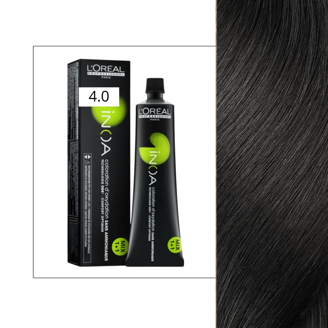 Loreal INOA sin amoniaco 60ml - 4.0