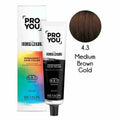 Revlon ProYou The Color Maker Tinte para el Cabello Permanente 90Ml Nº 4.3 MEDIUM BROWN GOLD
