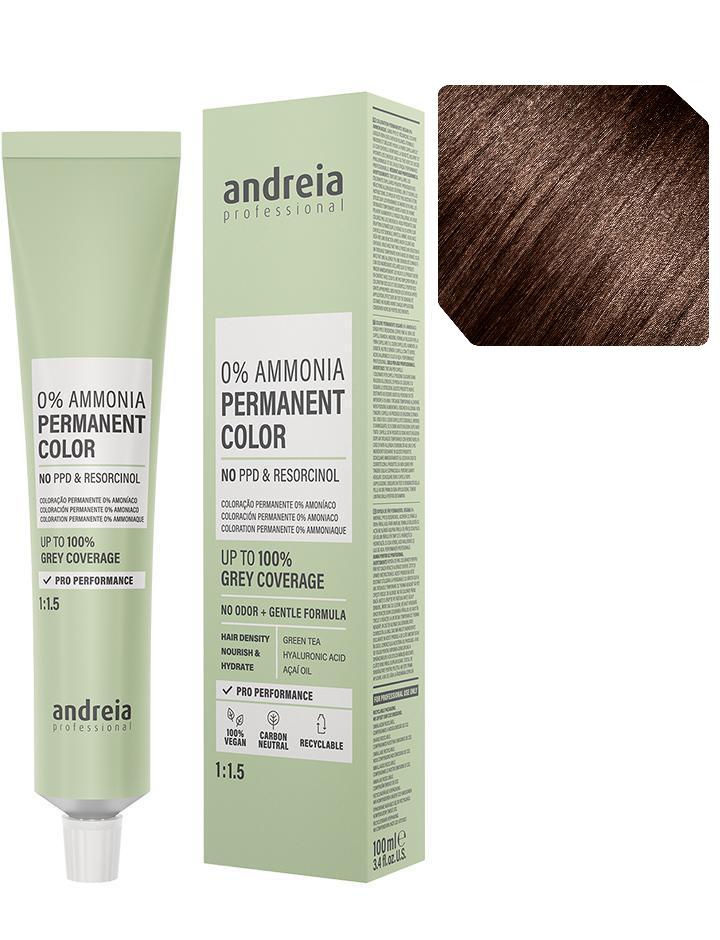 Andreia Coloración Permanente Sin Amoniaco 100ml  Be You - 4.35