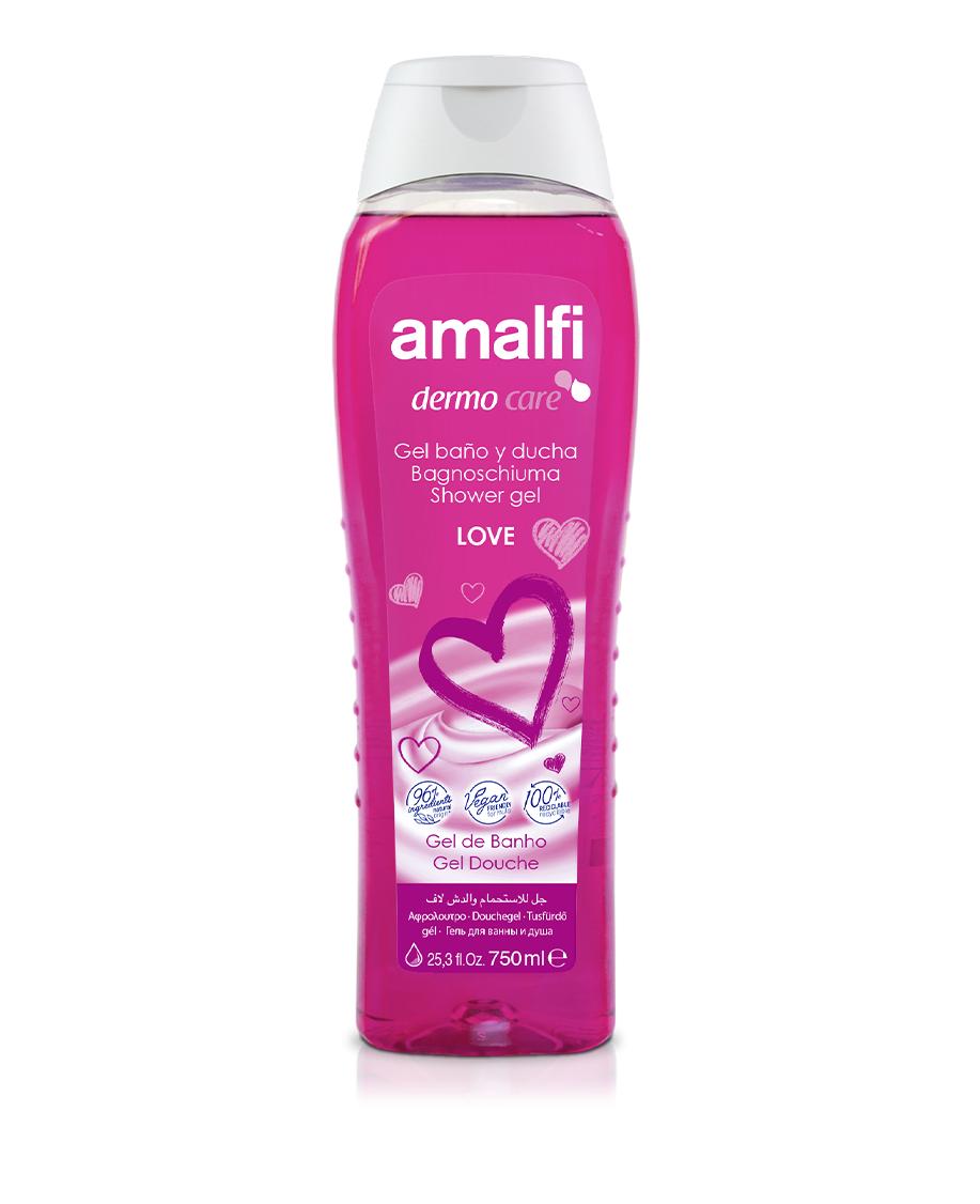 Amalfi Gel Baño & Ducha Love 750ml