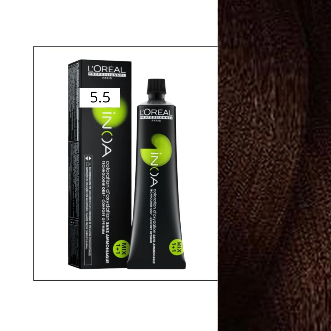 Loreal INOA sin amoniaco 60ml - 5.5