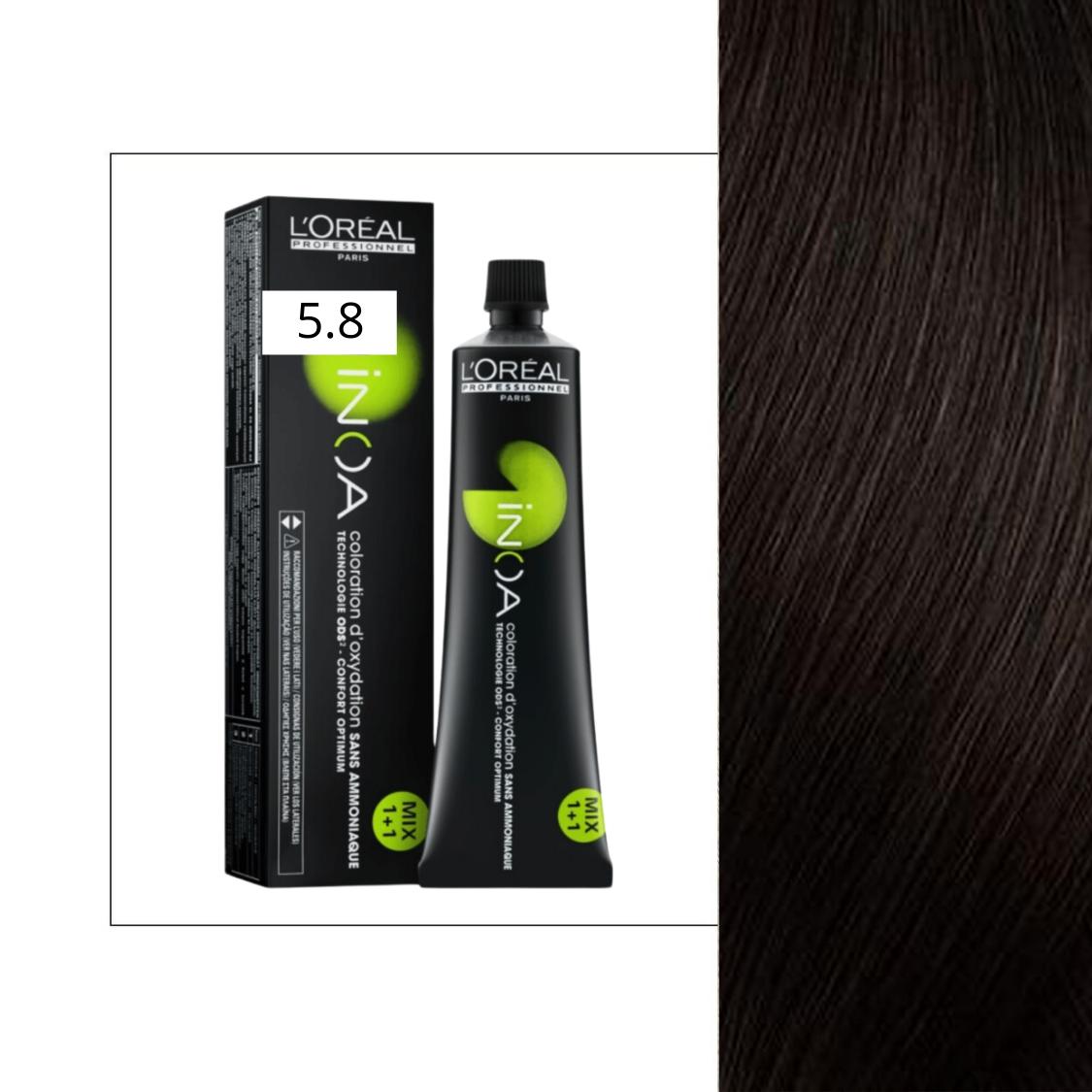 Loreal INOA sin amoniaco 60ml - 5.8