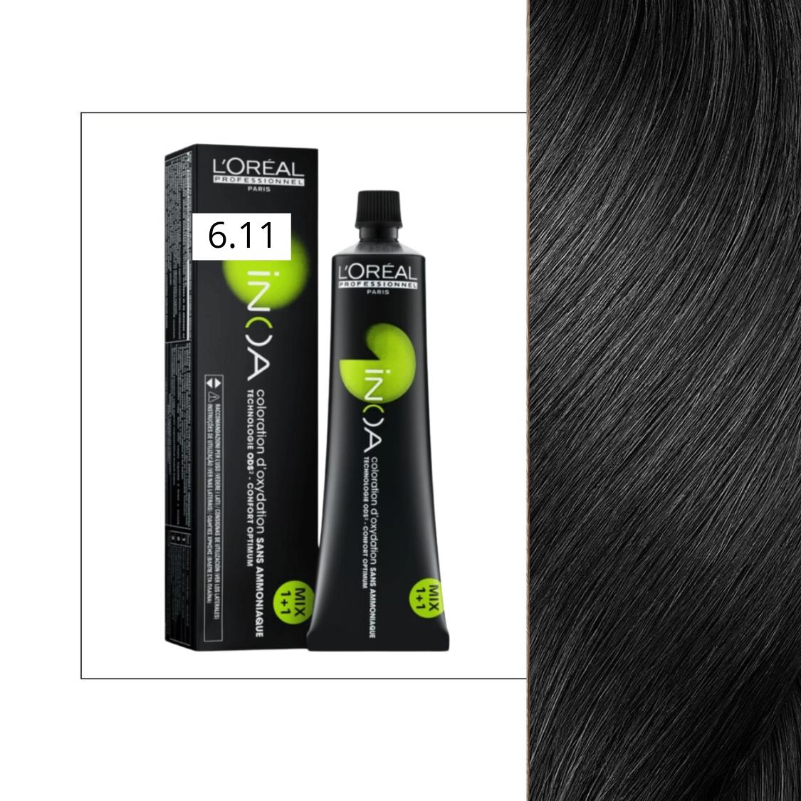 Loreal INOA sin amoniaco 60ml - 6.11