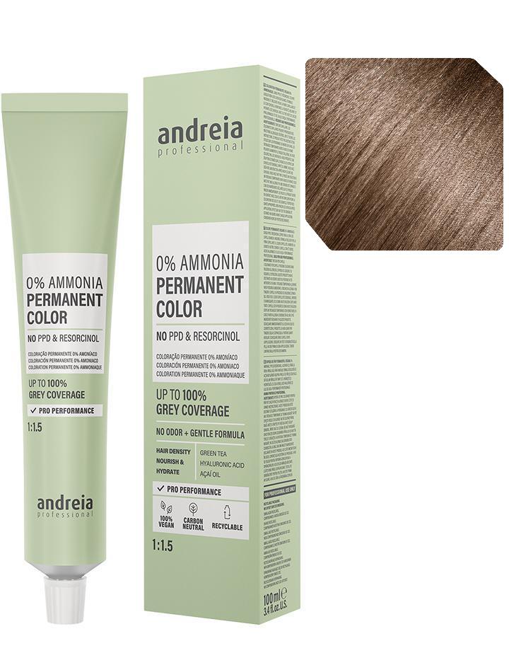 Andreia Coloración Permanente Sin Amoniaco 100ml Be You - 7.8