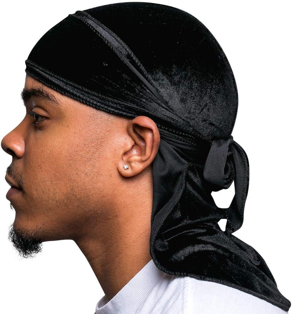Dreamfix Premium Velvet Durag - Negro
