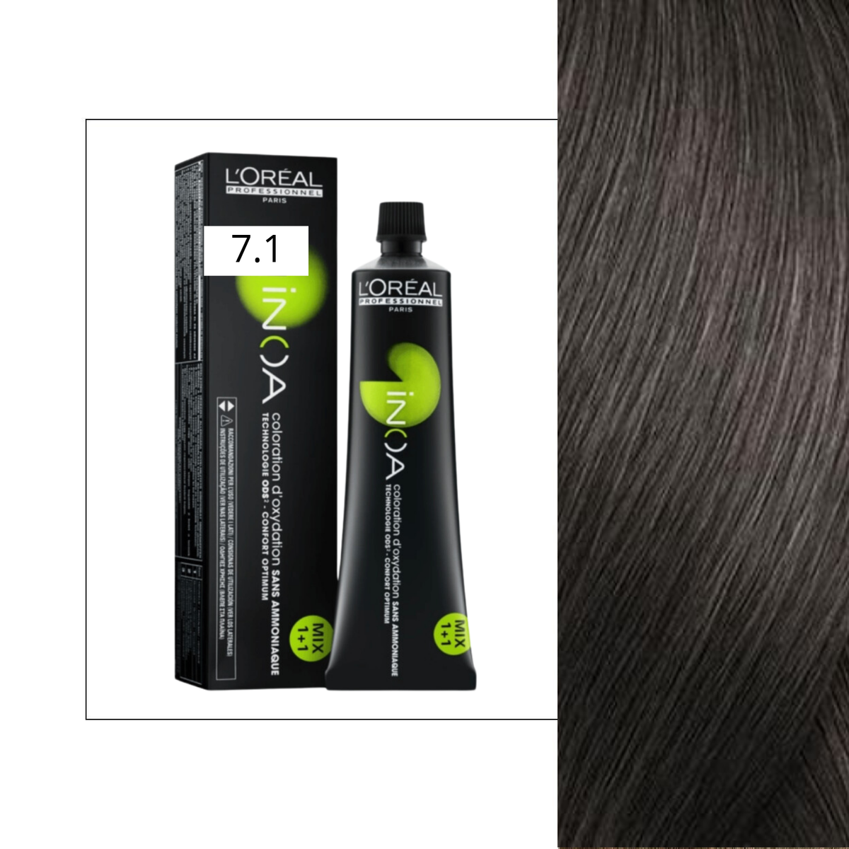 Loreal INOA sin amoniaco 60ml - 7.1