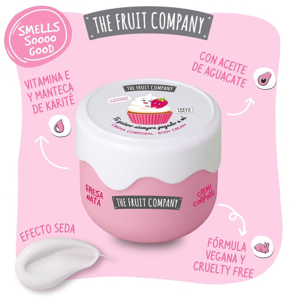 The Fruit Company Crema Corporal Fresa Nata 200ml