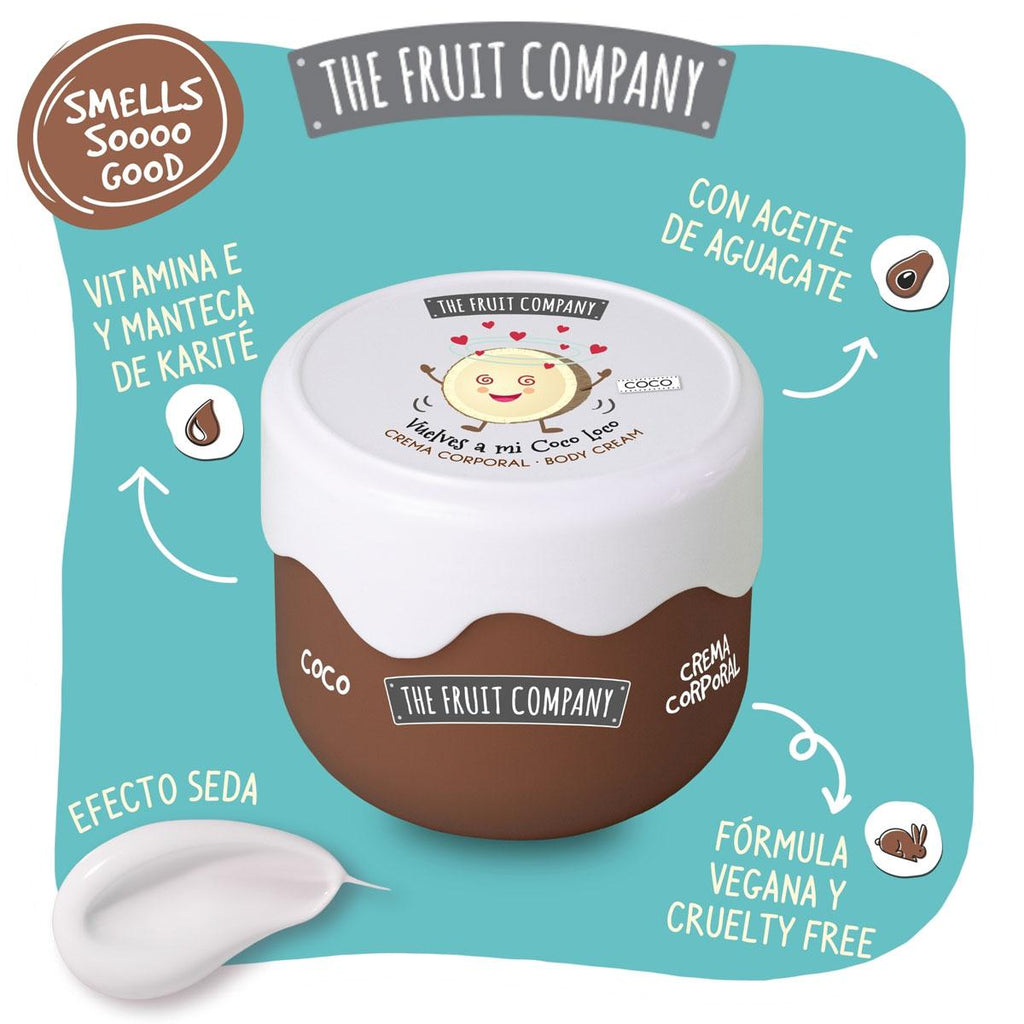 The Fruit Company Crema Corporal Coco 200ml