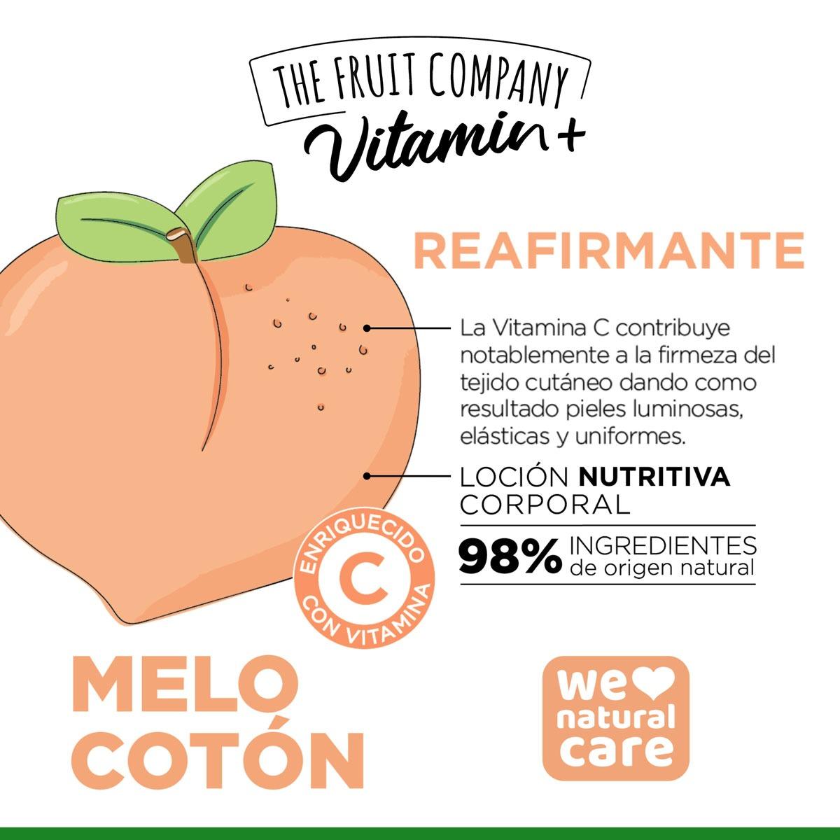 The Fruit Company Locion Corporal  Melocoton 200ml