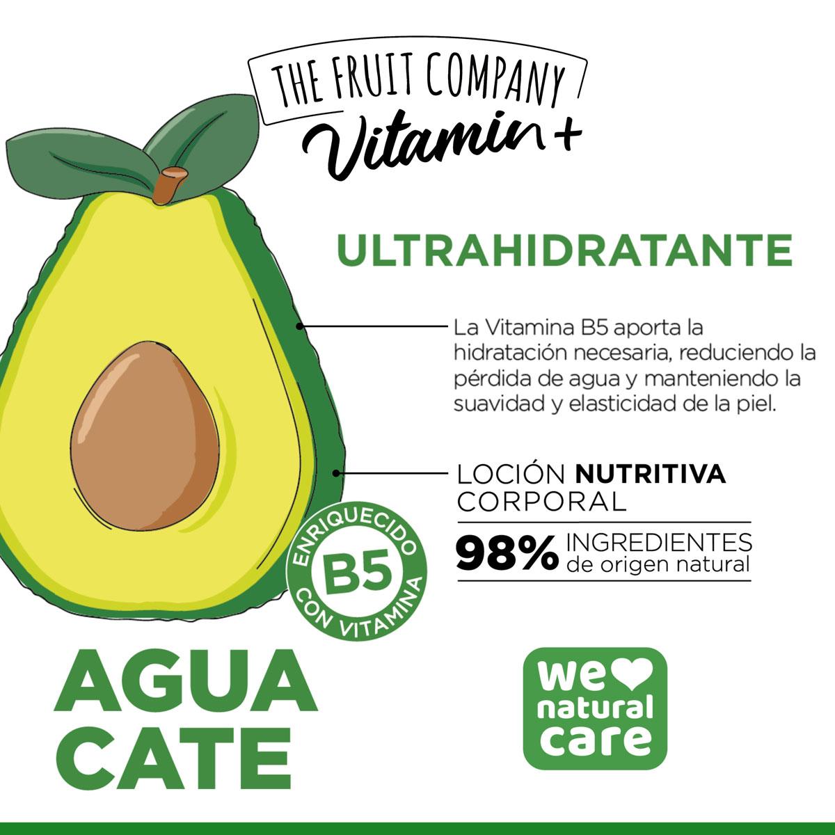 The Fruit Company Locion Corporal  Aguacate 200ml
