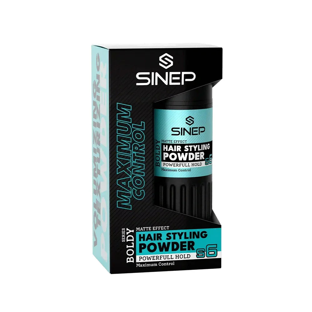 Sinep Hair Styling Powder S6 Turquise Powerfull Hold 20g