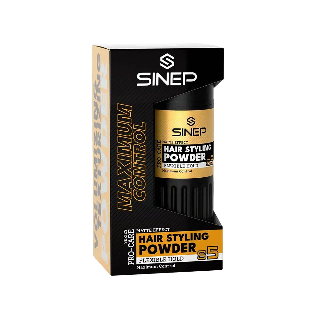 Sinep Hair Styling Powder S5 Gold Flexible Hold 20g