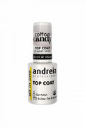 Andreia Gel Polish All in One Cotton Candy Top Coat - 01 Milky White 10,5ml