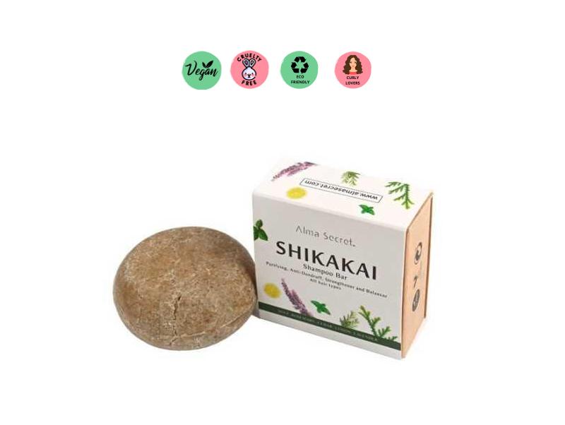 Alma Secret Champu Solido Shikakai Anticaida 85gr
